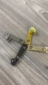 Đầu khóa kéo túi xách đầu khóa kéo thay thế đầu khóa kéo balo răng 5 Mạ điện độ bền 5-8 năm