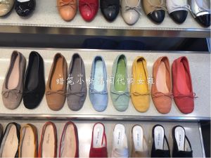 Comfortable Ballet Flat Shoes Spring New Style Dongda Gate Marie Velvet Surface Versatile Fashionable Low Heel round Toe Womens Flats