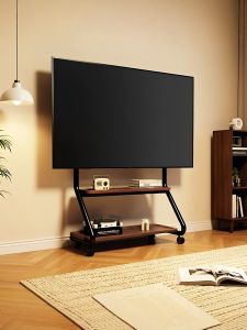  BESS | Adjustable TV Stand with Wheels 55/65/75/86 Inches