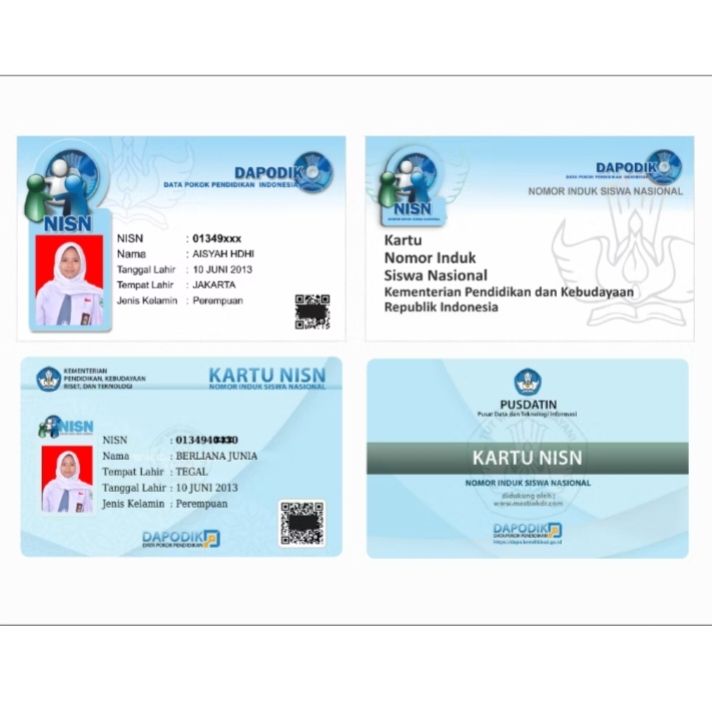 Cetak Kartu NISN Dapodik NUPTK