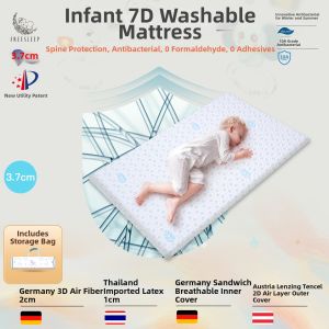 FREESLEEP | Air Fiber Water Washable Latex Children Mattress