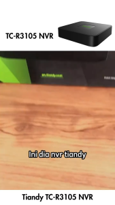 Tiandy TC-R3105 NVR 5Chanel POE up to 5MP