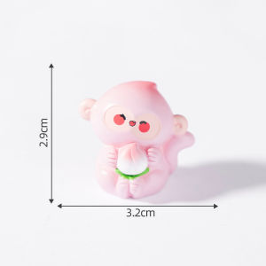 Creative Miniature Landscape Decorative Accessories DIY Decoration Bonsai Animal Figurines Small Monkey Rabbit Desk Decoration