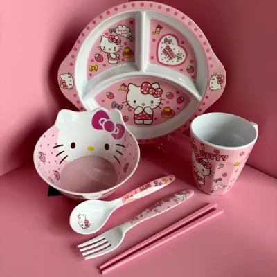 KUMAILANG | Durable & Heat-Resistant Kids Tableware Set