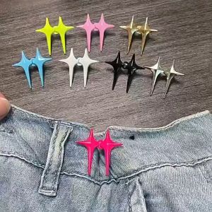 ALENADAY - Kancing Pengecil Celana Jeans Baju Rok Longgar Kebesaran Lepas Pasang Praktis BRS08