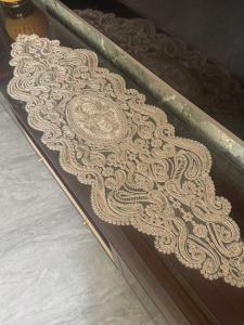 Luxury European Lace Table Flag Dust Cover Cloth for Coffee Table TV Cabinet Five Drawer Dresser Fabric Home Decor Tablecloth