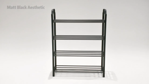 Mandaue Foam Freda 4 Tier Stackable Shoe Rack