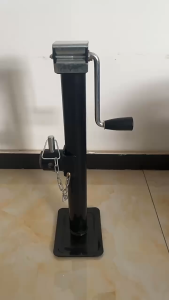 Mocha Side bracket of trailer 8000lbs 15inch turntable Cabokey RV Caravan Accessories. front wheel 8000 lbs Drop Leg Boat Swivel Trailer Jack