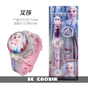 JAM TANGAN ANAK PEREMPUAN DIGITAL KEPALA BISA DI BUKA TUTUP ADA LAMPU DAN MUSIK DAN BISA SPINNER KARENA LOL MINNIE MOUSE FROZEN UNICORNHELLO KITTYPONY