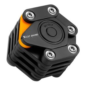 West Biking | Bicycle Anti-theft Password Lock Foldable Chain Lock