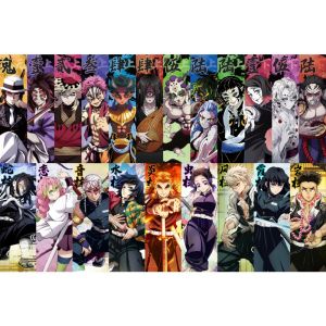 Kayou | 500/1000 Piece Anime Demon Slayer Jigsaw Puzzle Home Decor Adults Puzzle Games Family Fun Puzzles Educational Toys for Adults