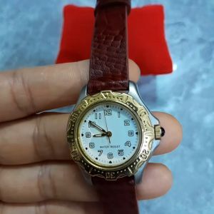 Đồng hồ nữ Noevir kim và cộc số dạ quang second hand si nhật- đã qua sử dụng