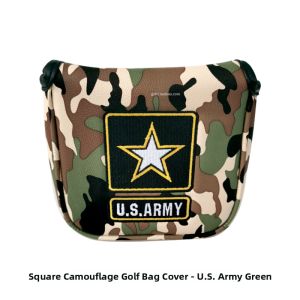 Dominant | Camo Waterproof Half Round Putt Cover With Magnetic Closure