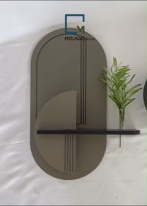 Kệ gỗ decor treo tường trang trí bàn học phòng khách nhà bếp để sách không cần khoan Molago EA-X