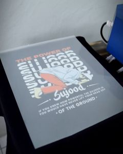 Desain Kaos Keren - Kaos Islami The Power Of Sujood Bahan Combed 20s Tebal Lembut dan Nyaman Standar Kaos Distro