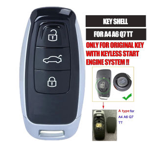 KEYECU 3 Buttons Modified Shell Flip Remote Car Key Shell Case Fob for Audi A3 A4 A6 A8 TT Q2 Q3 Q5 Q7 S3 A5 A7 RS3
