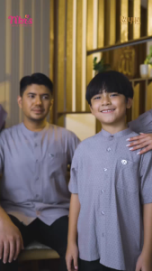 SARIMBIT NIBRAS FARDIA DUSTY LAVENDER TERBARU 2026 GAMIS & KOKO KELUARGA LEBARAN KEKINIAN TERMURAHH