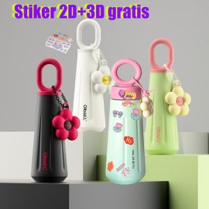 (stok siap pakai) 450ML Botol Air Minum Stainless Steel 316 Tumbler Vacuum Insulated Bottle/tambler tahan dingin 24jam/ Tumbler Kopi Cup Vacum Flask Tahan Panas