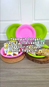 Piring GR 19 Piring Plastik Genki Market