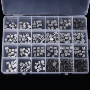Micro USB 5 Pin Female Port Smt Patch Socket 240 Pcs/Box For Charging And Data Synchronization
