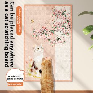 YINSHANG | Scratch-Resistant Wall-Mounted Cat Scratching Pad