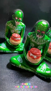 Thai Amulet 招財皮噴金身 Wealth Phi Phong Statue