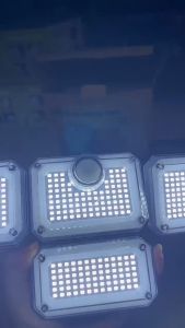 2024 ไฟโซล่าเซลล์ ไฟติดผนัง4หัว ไฟ LED โคมไฟโซล่าเซล สปอร์ตไลท์ ไฟสปอร์ตไลท์ หลอดไฟโซล่าเซล ไฟกระพริบโซล่าเซลล์ ไฟ แสงอาทิตย์ ไฟโซลาร์เซลล์ติดหน้าบ้าน