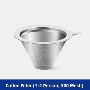 MONGDIO | Ultra-fine Steel Coffee Filter Without Filter Paper