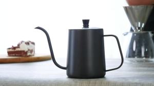 Ấm Đun Nước Pha Cà Phê Bằng Thép Không Gỉ Cổ Ngỗng 350/600ML Ấm Nhỏ Giọt Cổ Thiên Nga Vòi Pha Cà Phê Miệng Nhỏ Dùng Để Pha Cà Phê Thủ Công