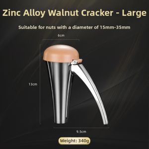 Zinc Alloy Nutcracker for Multiple Nuts