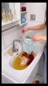 Máy Giặt Mini Cho Bé Máy Giặt Đồ Mini Gấp Gọn Di Động Vắt Khô Khử Khuẩn Bằng Ánh Sáng Xanh -BẢO HÀNH 12 THÁNG