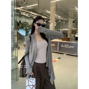 Áo Khoác Sweater Phong Cách Hàn Quốc Lười Rộng Thùng Mùa Thu