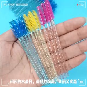 50pcs Sisir Bulu Mata Mascara Wand Glitter Mascara wand / Sisir Bulu Mata
