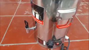 Báo giá nồi mâm nhiệt 15L làm bằng INOX 100%