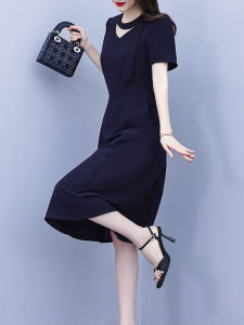 DAIXIANGFEIZI | Đầm A-Line Midi Dành Cho Người Béo Kích Cỡ Nhỏ Mới