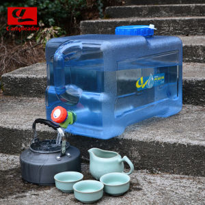 Outdoor Camping Tea Brewing Water Bucket Mineral Water Storage Bucket Food Grade Portable Handheld PC Material Bucket