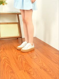 Joy&Mario 2025 Woman’s Casual shoes Sports Thick Bottom Multi-purpose Lace up shoes