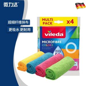 Water Absorbent Kitchen Microfiber Cloth Dishwashing Cleaning Tool No Shedding Easy to Wash Home Cleaning Oil Stain Removal