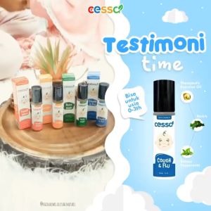 Cessa Baby Happy Nose Cough n Flu - Minyak Esensial Pereda Flu dan Batuk Bayi 8 ml