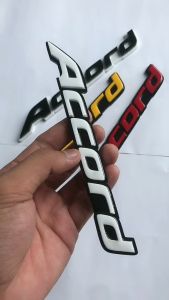 EMBLEM MOBIL ACCORD EKSTERIOR MOBIL HONDA VARIASI TIMBUL 3D BAHAN FIBERGLASS