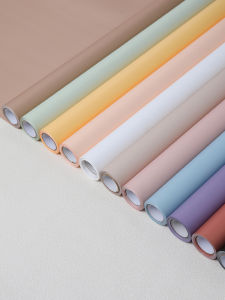 Matte Morning Mist Paper Flowers Wrapping Paper Thickened Waterproof Frosted Fog Surface Korean Style Paper Flower Shop Bag Bouquet Floral Material