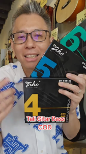 ZIKO Bass Guitar String Set Original Musical Sound Nickel Wound High Quality Set Tali Bass Gitar Ori