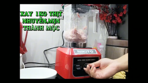 [HẸN GIỜ] Máy Xay Sinh Tố Công Nghiệp NIKITO 5500W Cối 2L Xay Thịt Cá Rau Củ Quả Sữa Hạt Sinh Tố Ngũ Cốc Đồ Khô xay sinh tố đá xay