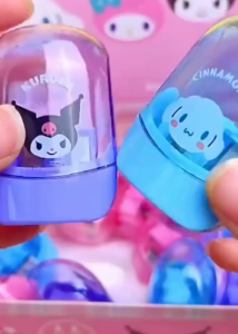 Pengasah Pensel Cartoon Pencil Sharpener Cute Portable Student Stationery Manual Pencil Shaving Tool