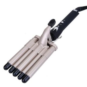 Hair Curler Electric Ceramic Coating Curling Iron Roller 5 Barrel Styler Hair Waves 5 Barrels Dual Voltage Hair Styling Tools