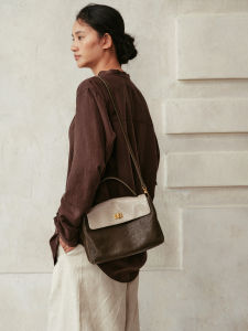 AVALEA | Color Block Handbag for Women Large