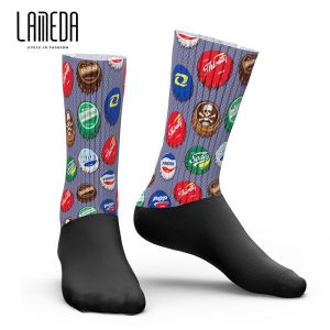 Tất Đế Giữa Chạy Bộ Marathon Thể Thao Ngoài Trời Cho Nam Và Nữ Xe Đạp Đường Trường Chuyên Nghiệp LAMEDA Tất Đế Giữa