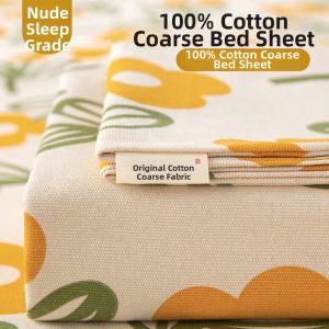 Pure Cotton Thick Old Coarse Cloth Bedsheet Mother And Baby Grade