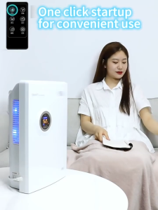 【BOLT】Silent 2.5L Dehumidifier for Large Rooms – 120sqm Capacity Dual Core & Dual Drain LED Screen Built-in Air Purifier Ideal for Closets Basements and Home Drying