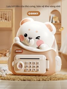 WANWEIMAN | Hộp Đựng Tiền Mật Khẩu An Toàn cho Trẻ Em